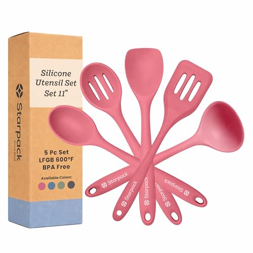 Starpack Stir and Serve Silicone Cooking Utensils Set (5 Count)