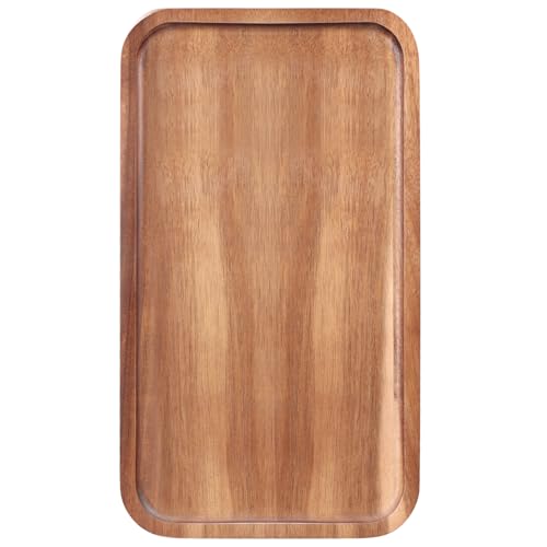 Acacia Wood Serving Trays Charcuterie Board Cheese Platter Wooden Plates