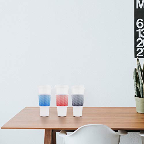 Reusable Coffee Mug Sleeve Cover Coffee Cup Sleeve Cover Heat Resistant Neoprene Insulator Sleeve for Coffee Tea Hot Cold Beverage