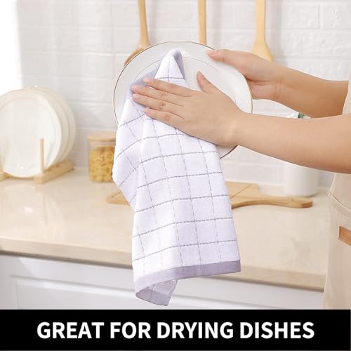 100% Cotton Terry Kitchen Dish Cloths (12 Count)