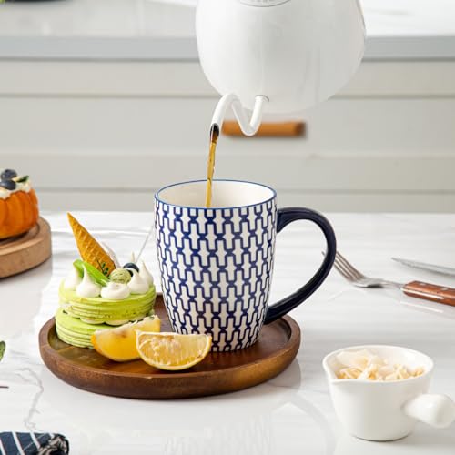 16 OZ Ceramic Coffee Mugs Set of 6 (6 Count)