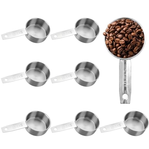 8 Pack Stainless Steel Measuring Cup (8 Count)
