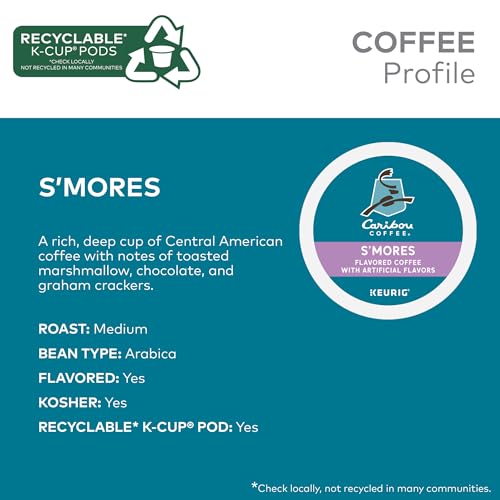 Caribou S’mores Cabin Coffee (60 Count)