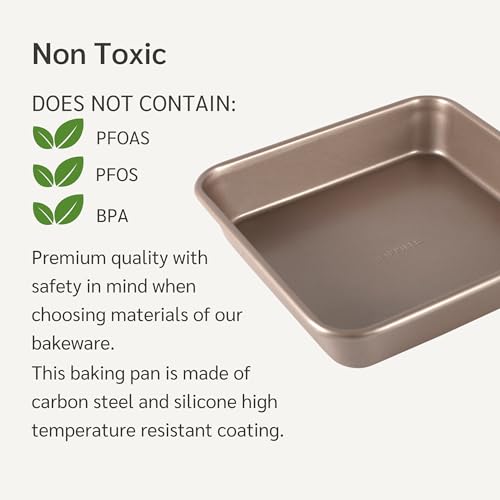9 x 9 inch Square Baking Pan Nonstick