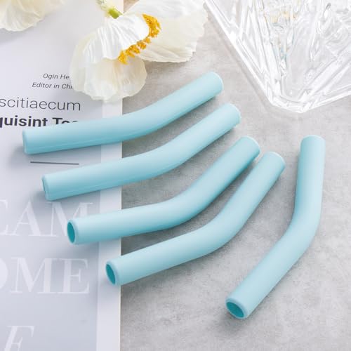 6Pcs Metal Straw Silicone Tips 5
