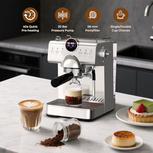 Espresso Machine with Milk Frother