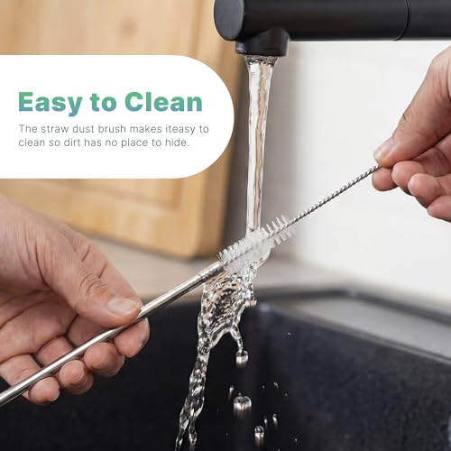 6.7" Short Metal Straw