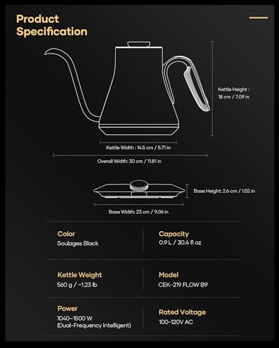 Gooseneck Electric Kettle