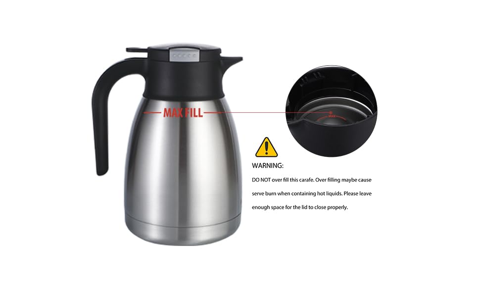 Thermal Coffee Carafe Dispenser