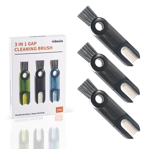 3 in 1 Cup Lid Gap Cleaning Brush Set