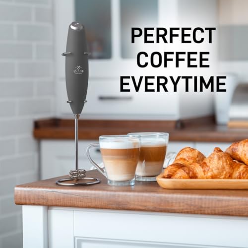 Powerful Milk Frother Wand With Duracell Batteries