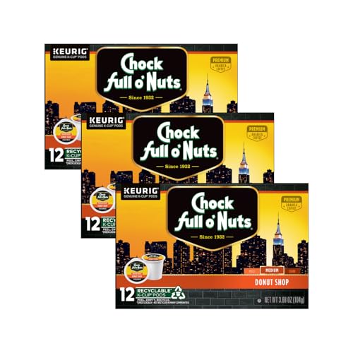Chock Full o'Nuts Donut Shop Coffee (36 Count)