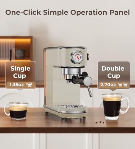 Espresso Machine with Milk Frother