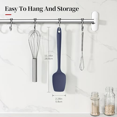 600ºF Heat Resistant Cooking Silicone Spoon Spatula