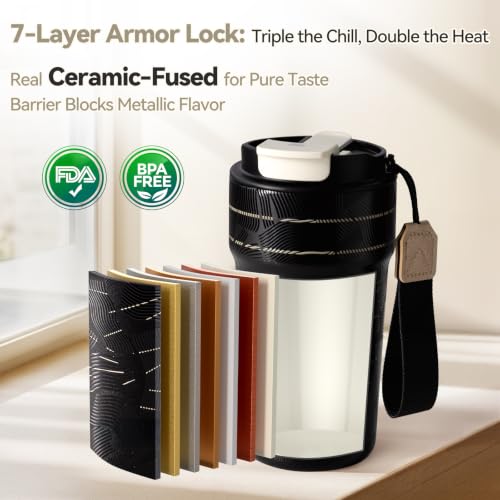 20oz Artic Ceramic Lined Coffee Tumbler