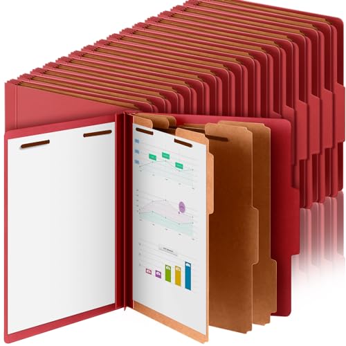 36 Pcs Classification Folder Letter Size