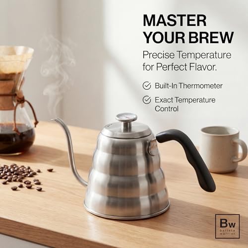 Gooseneck Kettle with Thermometer