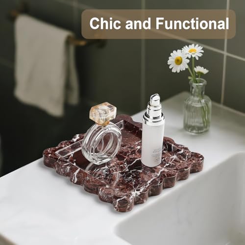 Natural Marble Vanity Tray