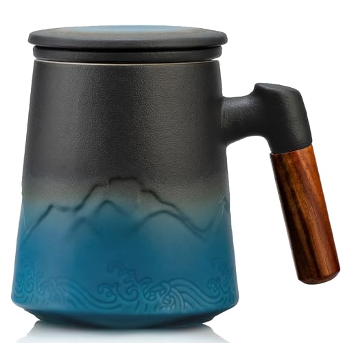 Tea Cup with Infuser and Lid (15.2 Count)