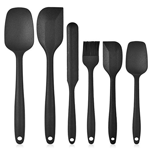 Silicone Spatula Set Food Heat Resistant Kitchen Rubber
