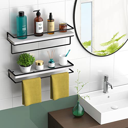 Floating Shelves Wall Mounted Set of 2 (2 Count)