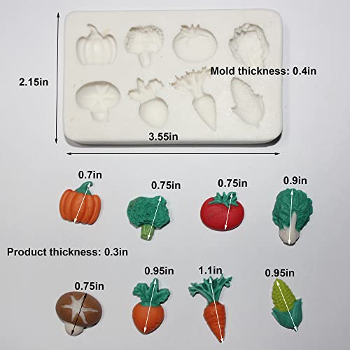 Lovely Small Items Silicone Fondant Molds Set For Cake Topper