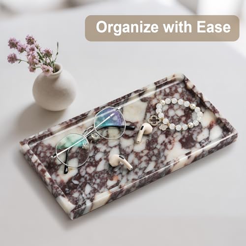 Natural Marble Vanity Tray