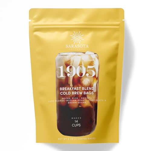 Sarasota Coffee 1905 Cold Brew Coffee Bags (8 Ounce)