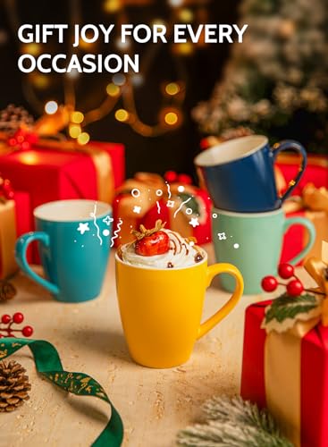 Porcelain Mugs (6 Count)