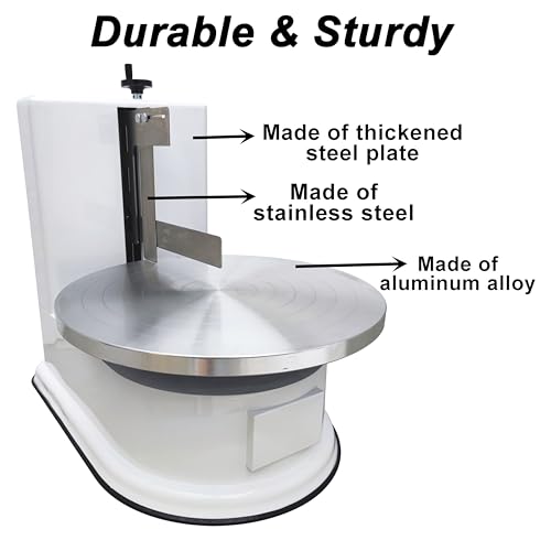 Cake Icing Smoother Electric Cream Spreader Machine Frosting Smoother Stainless Steel Icing Knife 40