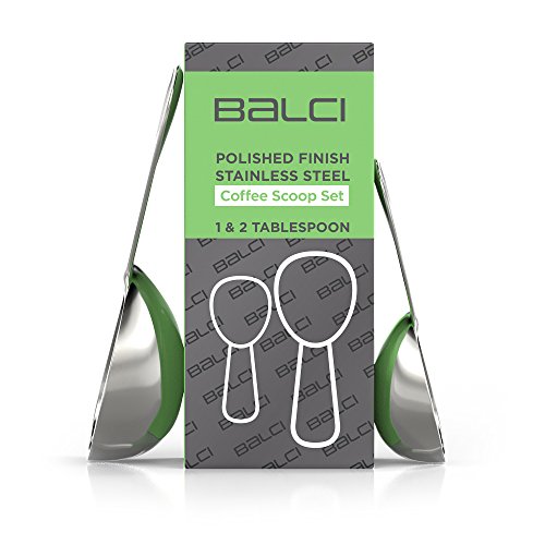 Stainless Steel Coffee Scoop Set
