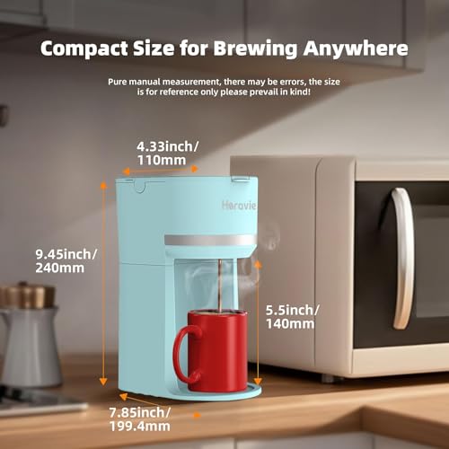 Mini Single Serve Coffee Maker for K