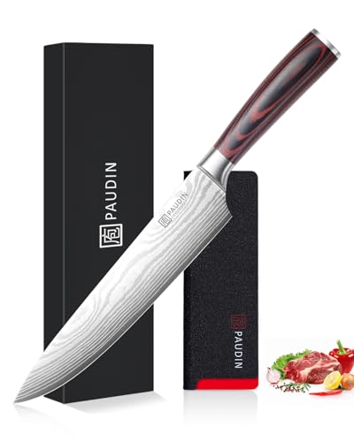 Chef Knife 9 Inch Kitchen Knife for Meat & Vegetables