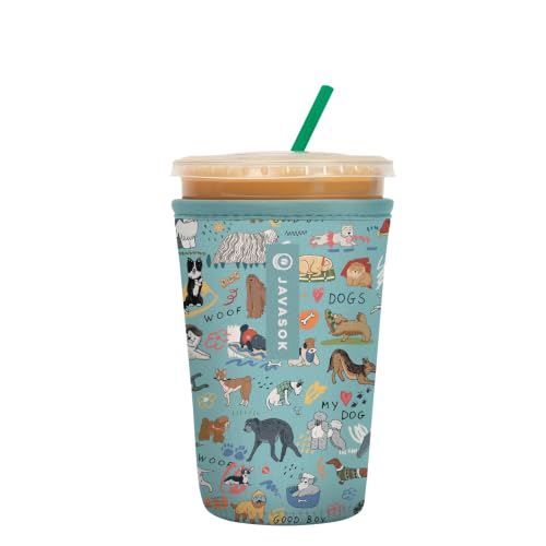 JavaSok Iced Coffee & Cold Soda Insulated Neoprene Cup Sleeve