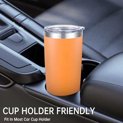 20 oz Tumblers Bulk Stainless Steel Tumbler with Lid (12 Count)