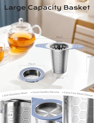 2PCS Tea Infuser for Loose Leaf Tea (2 Count)