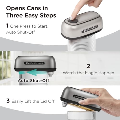 Orbit One Stainless Steel Rechargeable Electric Can Opener