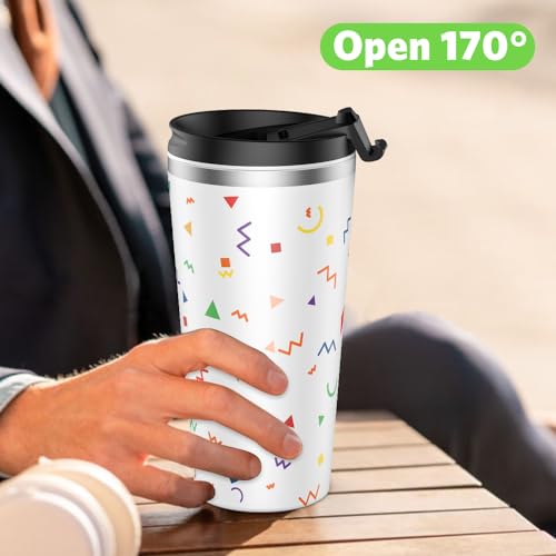 Insulated Coffee Mug with Ceramic Coating