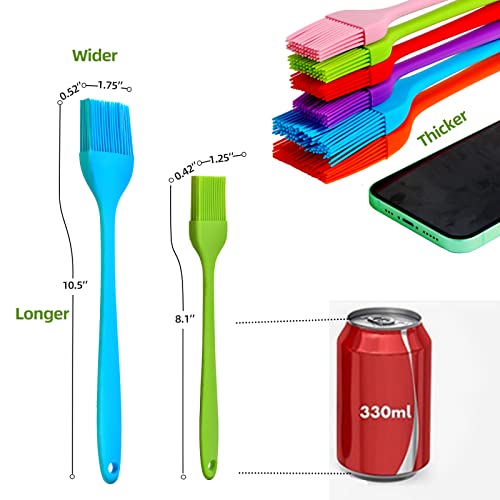 6 PCS CUALORK Silicone Basting Brush