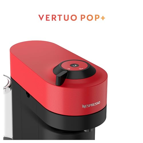 Vertuo Pop+ Coffee and Espresso Maker by Breville with Milk Frother