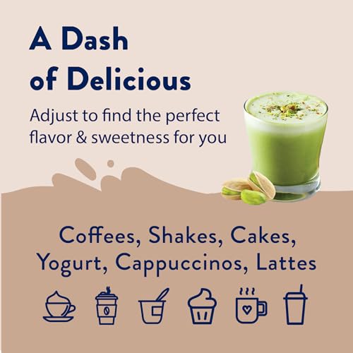 Jordan's Skinny Pistachio Coffee Flavoring Syrup (25.4 Fl Oz)