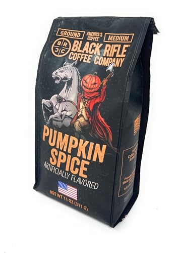 Black Rifle Coffee Medium Roast Ground Coffee Pumpkin Spice 11 oz (11 Ounce)