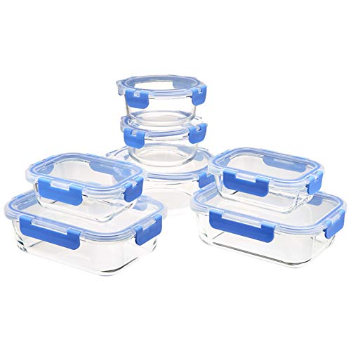 Glass Food Storage Containers (14 Count)