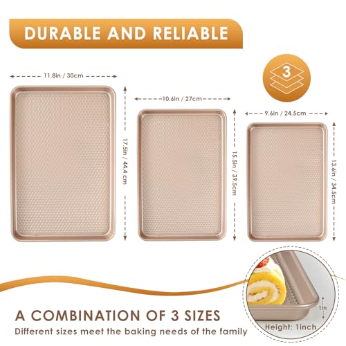 Baking Sheet Pan Set of 3 (3 Count)