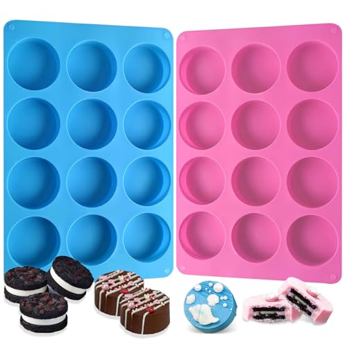 Round Chocolate Cookie Molds