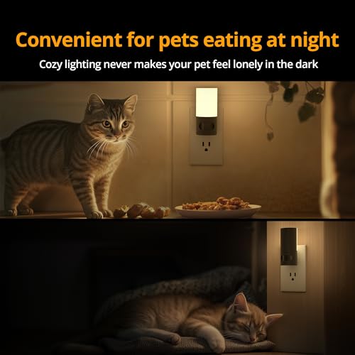 Plug in LED Rotatable Night Light with Motion Sensor (2 Count)