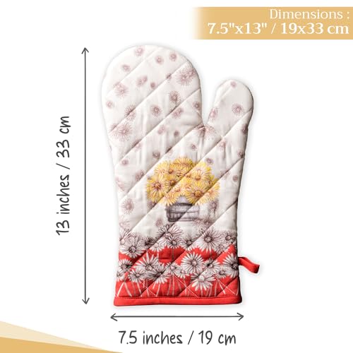 Maison d'Hermine Oven Gloves 100% Cotton Oven Mitt