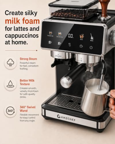 Espresso Machine with Grinder