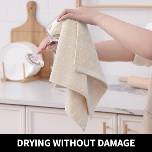 100% Cotton Terry Kitchen Towels (8 Count)