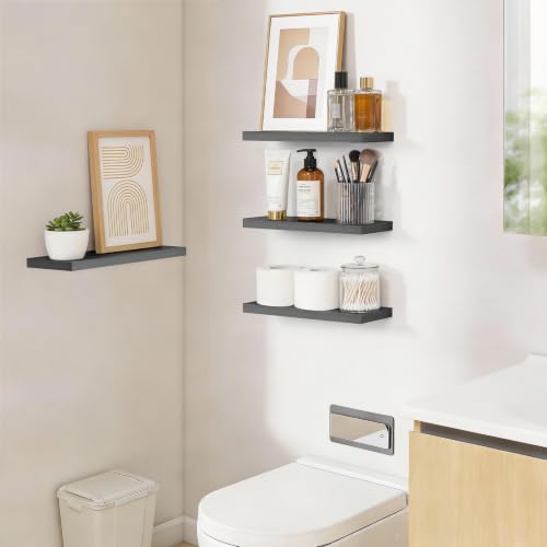 Grey Floating Shelves 15.7in